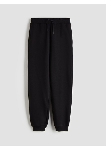 Yeni Sezon Beli Lastikli Kız Çocuk Kalın Jogger Eşofman Altı fiyatları