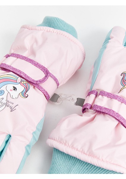 Yeni Sezon Baskılı Kız Çocuk Kar Eldiveni fırsatları