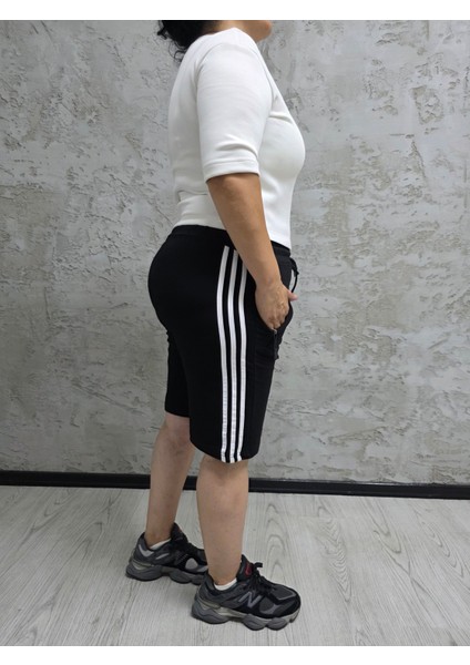 BSBYN-2245-BATTAL Beden Batan Şeritli Şort fiyatları