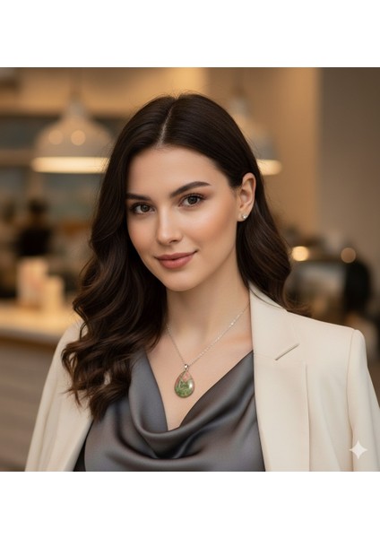 Doğal Unakit Taşı Kolye – Denge ve Yenilenmenin Simgesi