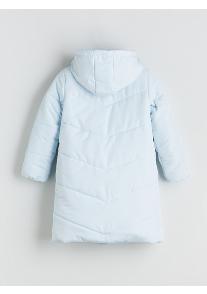 Yeni Sezon Kapüşonlu Kız Çocuk Mont fırsatları