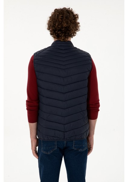 Erkek Lacivert Yelek (Dokuma) 50312012-VR033 indirimleri