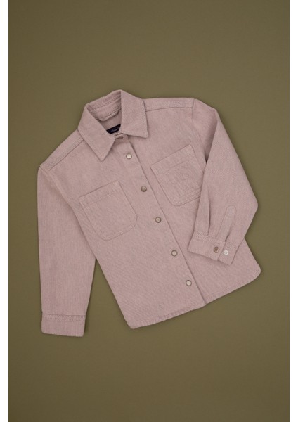 Kız Çocuk Pudra Gömlek Jean 50314492-VR042