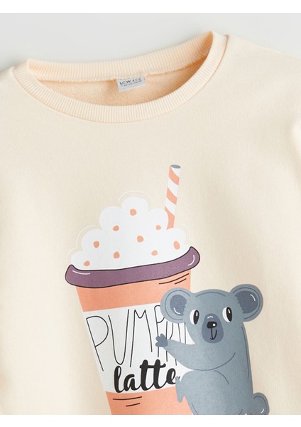 Yeni Sezon Bisiklet Yaka Kız Çocuk Pijama Takımı modelleri