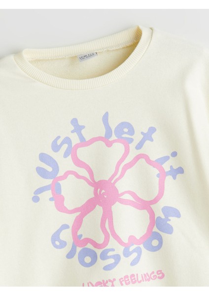 Yeni Sezon Bisiklet Yaka Kız Çocuk Pijama Takımı modelleri