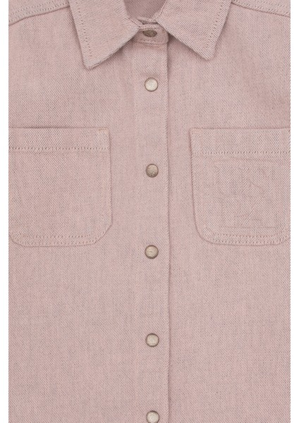 Kız Çocuk Pudra Gömlek Jean 50314492-VR042 fırsatları