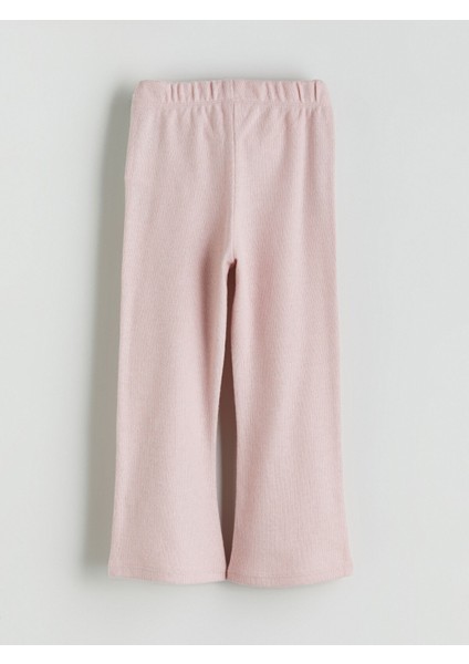 Yeni Sezon Beli Lastikli Ispanyol Paça Kız Çocuk Tayt modelleri