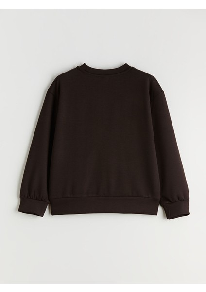 Yeni Sezon Bisiklet Yaka Kız Çocuk Sweatshirt fiyatları