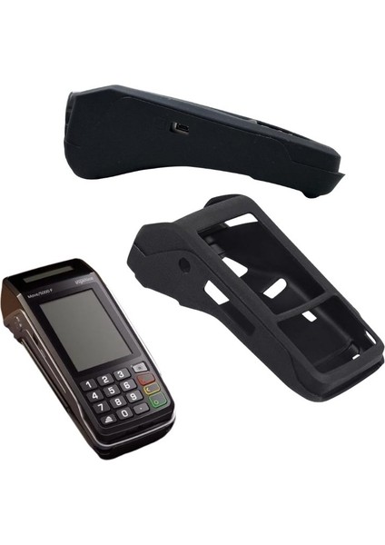 Ingenico Move 5000F Uyumlu Silikon Çanta Açık