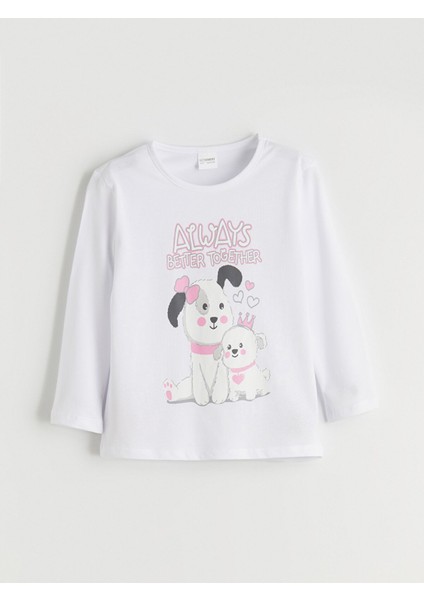 Yeni Sezon Bisiklet Yaka Kız Çocuk Pijama Takımı fiyatları