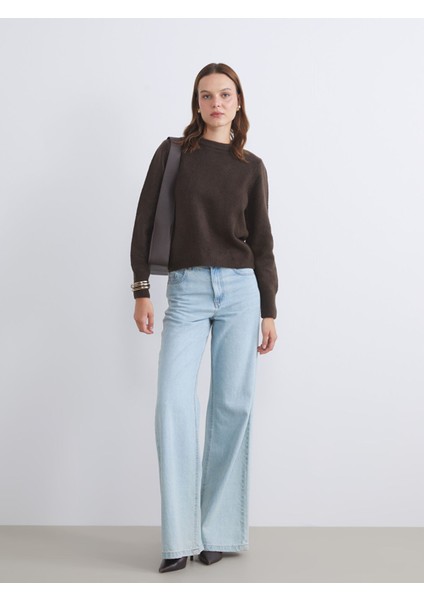 Yeni Sezon Bisiklet Yaka Kadın Triko Kazak fiyatları