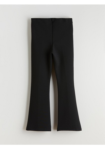 Yeni Sezon Beli Lastikli Ispanyol Paça Kız Çocuk Tayt fırsatları