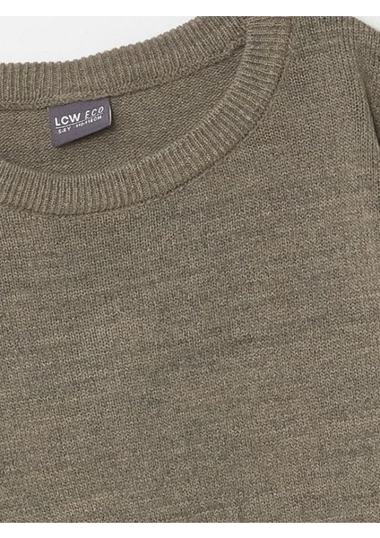 Yeni Sezon Bisiklet Yaka Basic Uzun Kollu Kız Çocuk Triko Kazak fiyatları