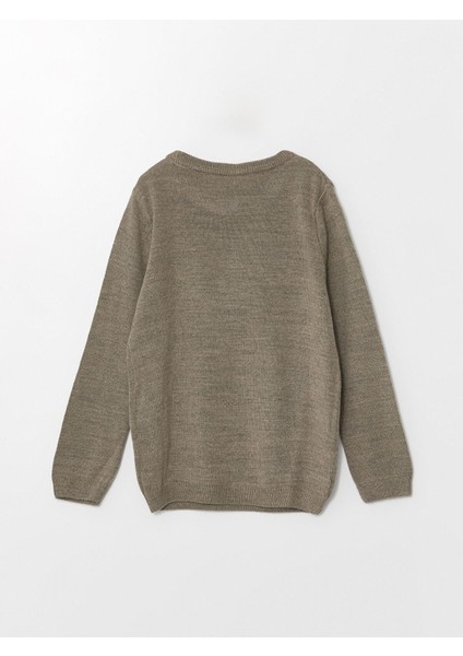 Yeni Sezon Bisiklet Yaka Basic Uzun Kollu Kız Çocuk Triko Kazak modelleri