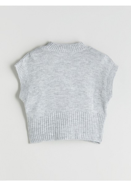 Yeni Sezon Yarım Balıkçı Yaka Kız Çocuk Triko Süveter modelleri