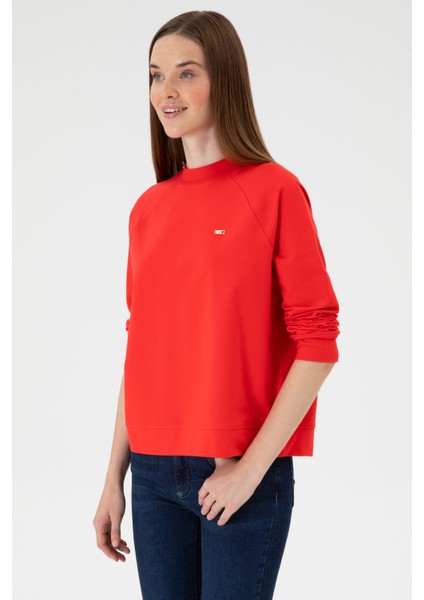 Kadın Kırmızı Sweatshirt 50313610-VR030 modelleri