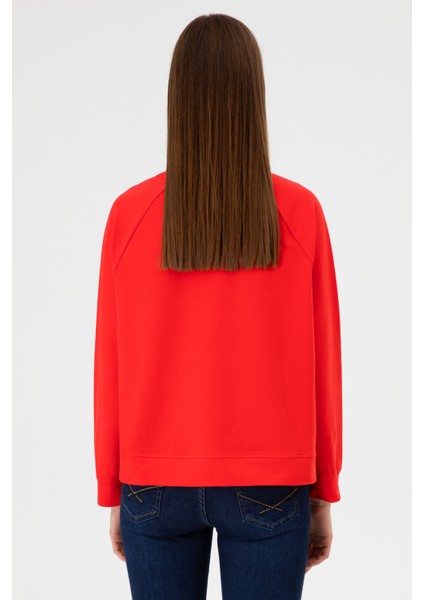 Kadın Kırmızı Sweatshirt 50313610-VR030 indirimleri