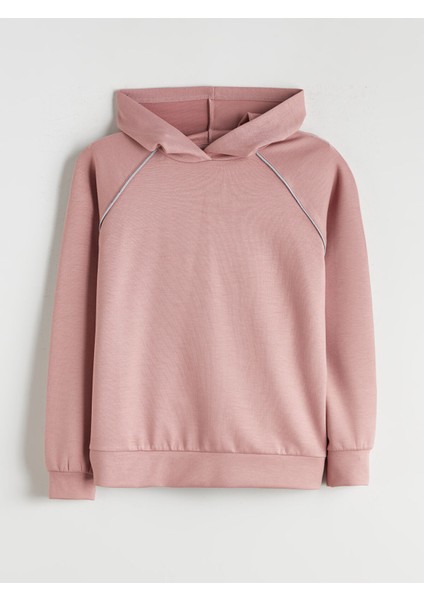 Yeni Sezon Kapüşonlu Kız Çocuk Sweatshirt