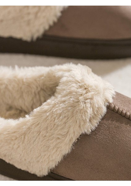 Yeni Sezon Süet Görünümlü Kadın Ev Terliği modelleri