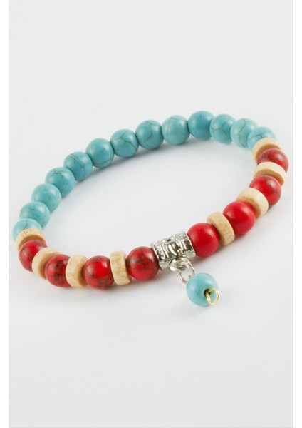 Depomix Ceyt Turkuaz Doğaltaş Bileklik-Turkuaz