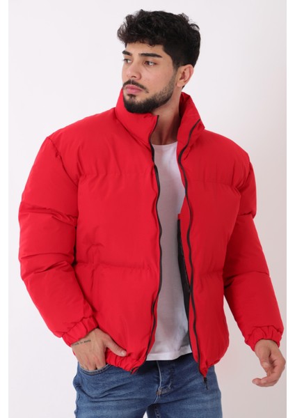 Dik Yaka Oversize Bomber Şişme Kışlık Mont Pldp 3018_50465 fiyatları