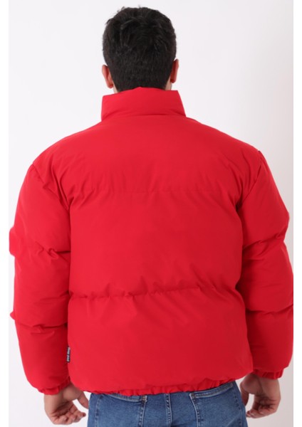 Dik Yaka Oversize Bomber Şişme Kışlık Mont Pldp 3018_50465 fırsatları