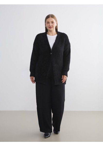 Yeni Sezon V Yaka Kadın Triko Hırka fırsatları