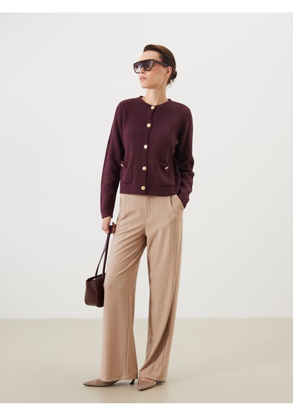 Yeni Sezon Bisiklet Yaka Kadın Triko Hırka fiyatları