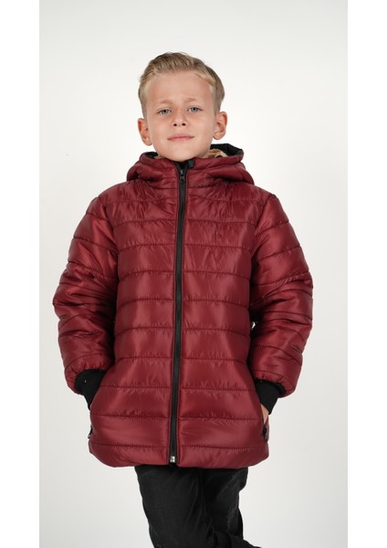Erkek Çocuk Su ve Rüzgar Geçirmez Içi Kürklü Kapişonlu Mont fiyatları
