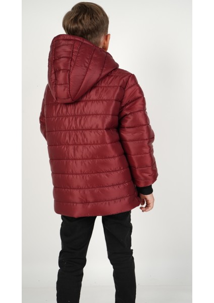 Erkek Çocuk Su ve Rüzgar Geçirmez Içi Kürklü Kapişonlu Mont indirimleri