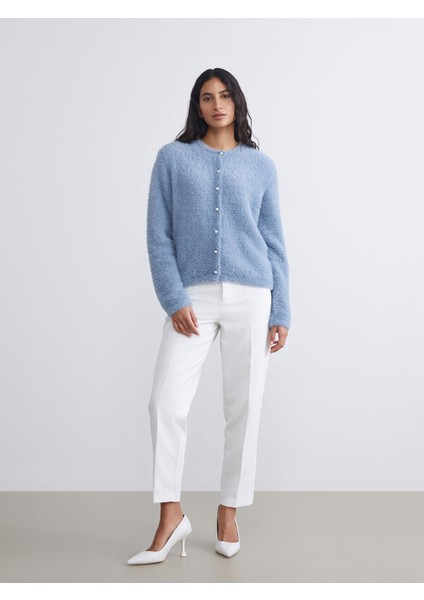 Yeni Sezon Bisiklet Yaka Kadın Triko Hırka fiyatları