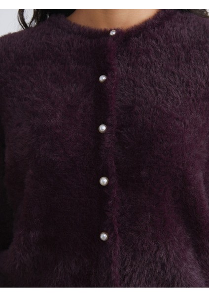 Yeni Sezon Bisiklet Yaka Kadın Triko Hırka modelleri