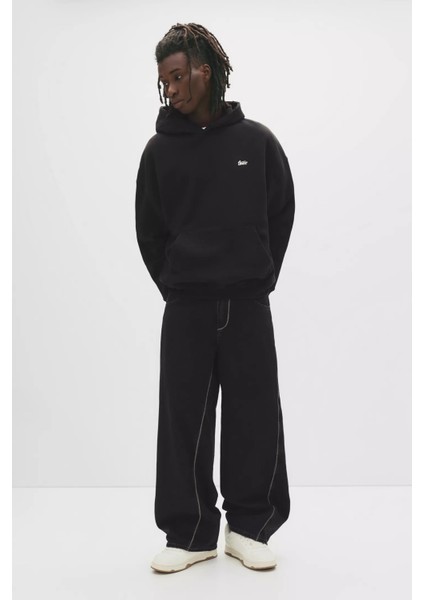 Erkek Stwd Baskılı Sweatshırt Oversize fırsatları