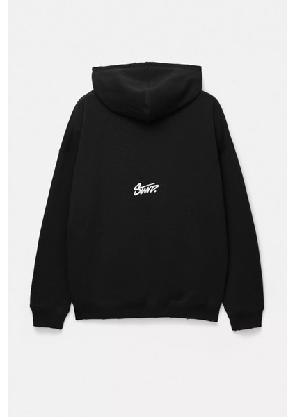 Erkek Stwd Baskılı Sweatshırt Oversize indirimleri