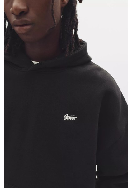 Erkek Stwd Baskılı Sweatshırt Oversize