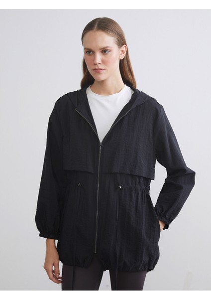 Yeni Sezon Kapüşonlu Kadın Yağmurluk