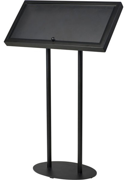 3xa4 Restoran&menü Panosu - Siyah Renk Manyetik Kaldırım Reklam Panosu - Ayaklı Menü Panosu