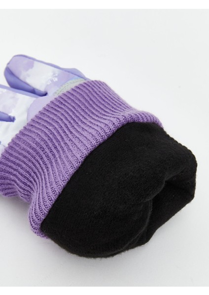 Yeni Sezon Elsa Baskılı Kız Çocuk Kar Eldiveni modelleri