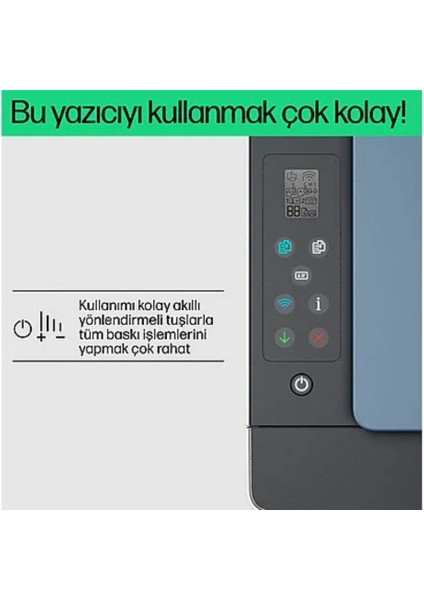 Smart Tank 585 Baskı, Fotokopi, Tarama, Wireless, All-In-One Yazıcı+1 Pk. A4 Fotokopi Kağıdı Hediye
