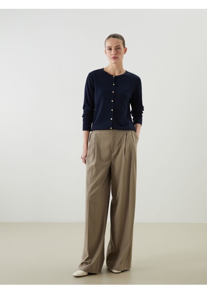 Yeni Sezon Bisiklet Yaka Kadın Triko Hırka fırsatları