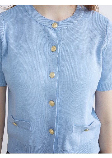 Yeni Sezon Bisiklet Yaka Kadın Triko Hırka modelleri