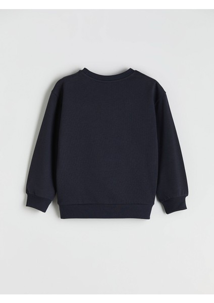 Yeni Sezon Bisiklet Yaka Kız Çocuk Sweatshirt modelleri