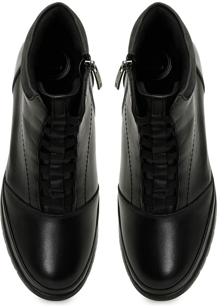 105653.Z5PR Siyah Kadın Dolgu Topuk Bot fırsatları