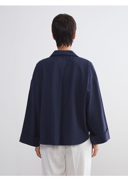 Yeni Sezon Oversize Modal Karışımlı Kadın Gömlek fırsatları