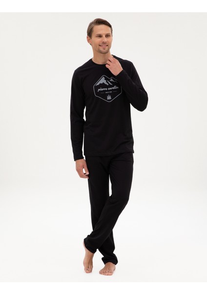 Erkek Siyah Pijama Takımı 50322632-001