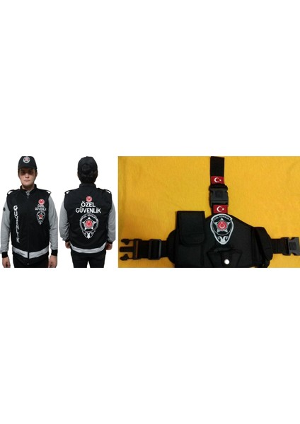 Mükemmel Klas,güvenlik Yeleği ve Güvenlik Bacak Kılıfı Al.sıvıle Satılmaz.