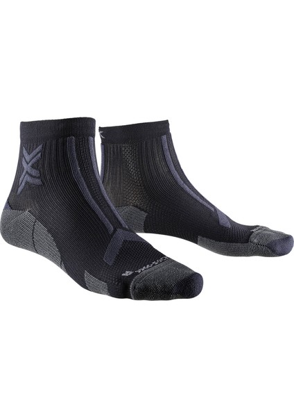 X-Socks Trailrun Discover Ankle Unisex Siyah Koşu Çorabı