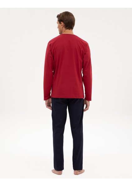 Bordo Pijama Takımı & İç Çamaşır Seti 50322570-900
