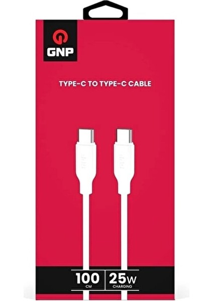 Gnp Genpa 25W Type-C Kablo - Hızlı Şarj ve Data Kablosu