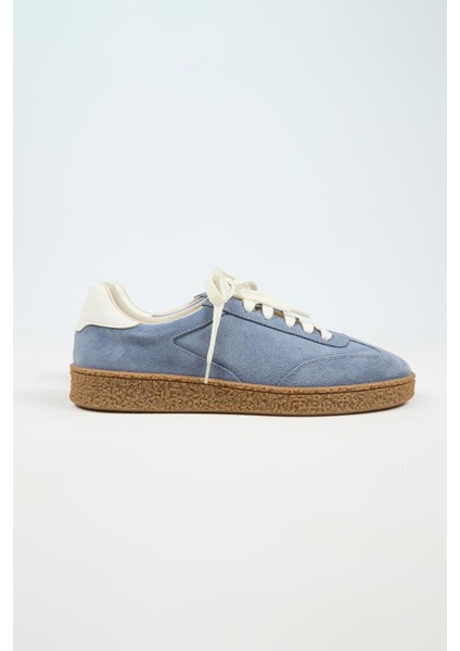Palminteri 2 Erkek Hakiki Deri Bağcıklı Mavi-Ekru Sneakers fiyatları